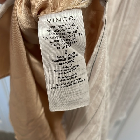 Vince striped maxi dress with pockets size 2 - Picture 7 of 7